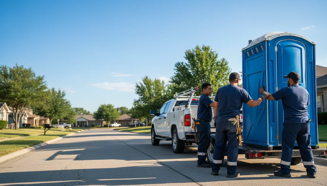 Portable Toilet Rental in Hooker, OK near me
